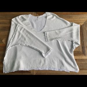 Free People Boxy Knit Sweater